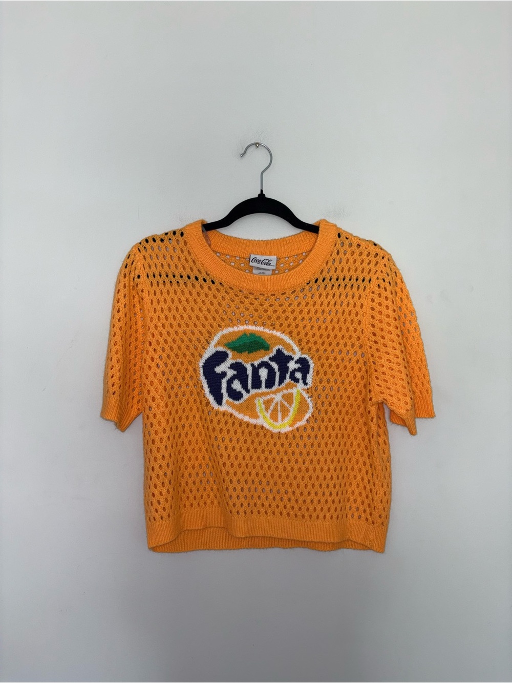 Coca Cola | Orange Fanta Mesh T-Shirt (NWOT)